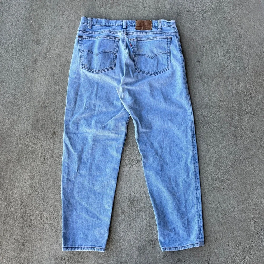 VTG Levi's 501 1992 Jeans Mens Actual size W36 L29.5‎ Light Wash Grunge USA